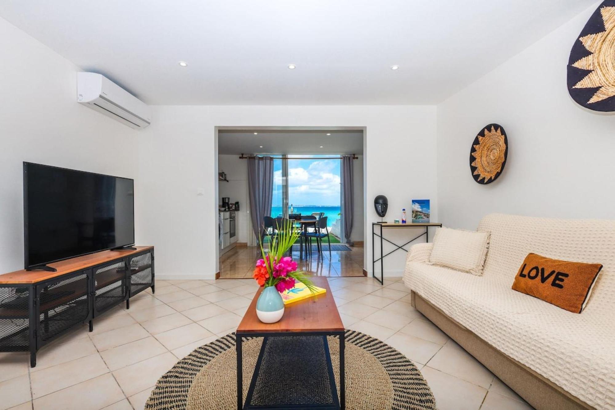 Watalibi - Beachfront Apartment Grand-Case Exteriér fotografie